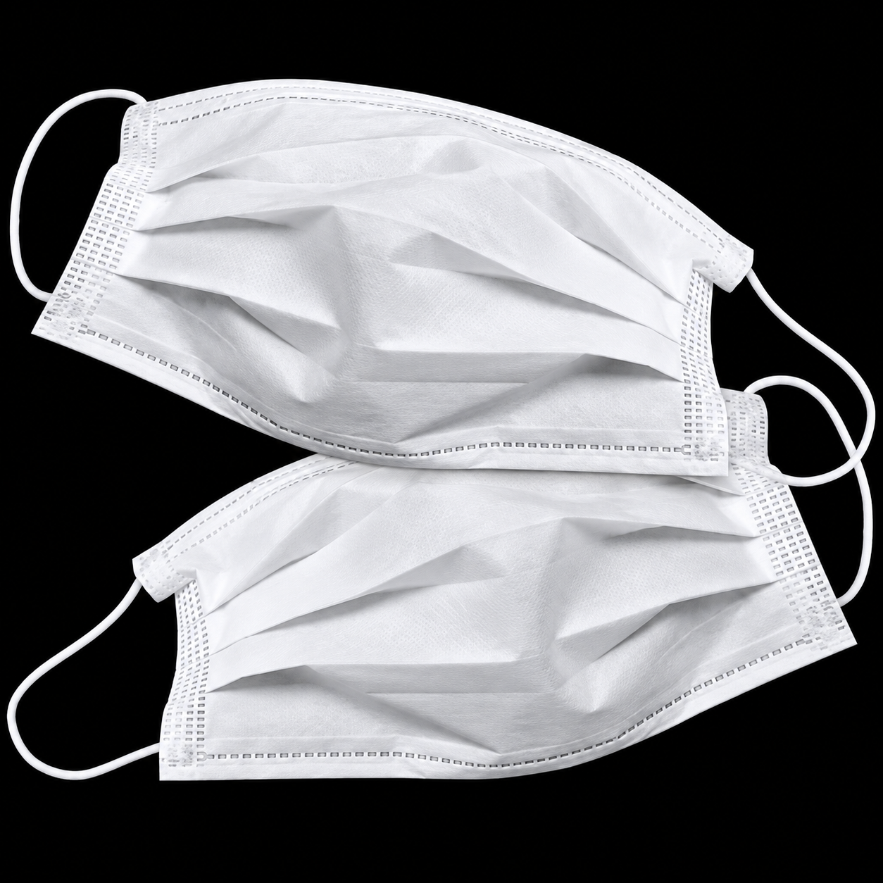 Cleanroom Non Woven 3 Ply Activated Carbon Disposable Face Mask
