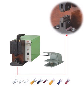MANUAL-FEED ELECTRIC CRIMPING MACHINE