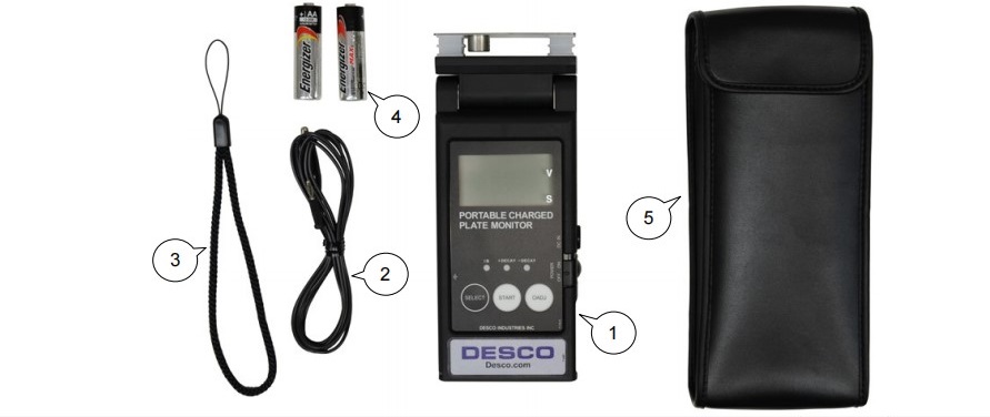Portable Charged Plate Monitor